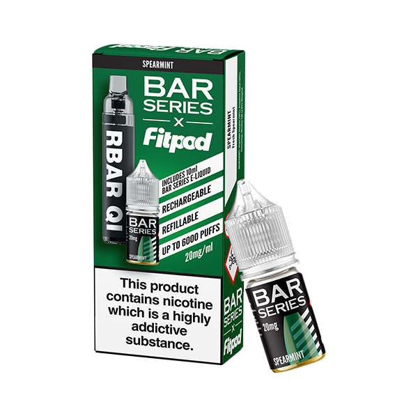 Bar Series Fitpod RBAR QI Refillable Disposable Vape - 6000