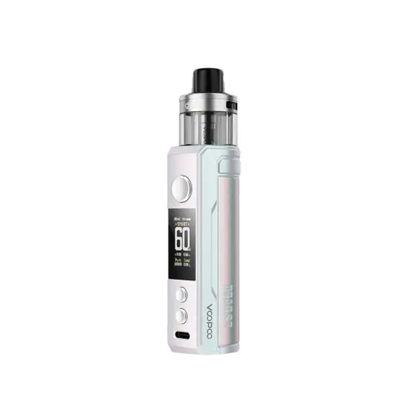 Voopoo Drag S2 60W Pod Kit - Colourful Silver