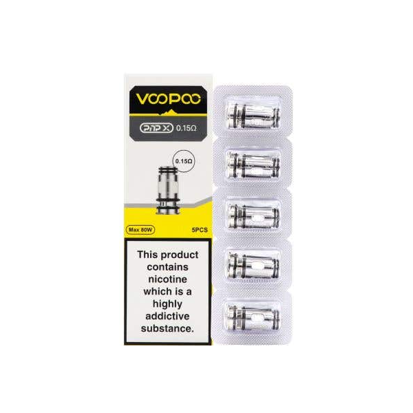 VooPoo PnP X Coil (5-Pack) - 0.15Ohm