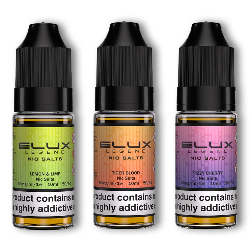 Vape Juice  Nic Salts  Rebel Vape  Cork  Ireland  Tagged "ELUX"