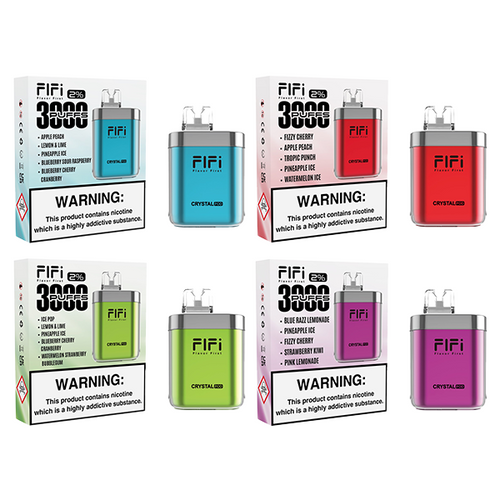 FLFI Crystal 5-In-1 20mg Pod Kit - 3000 Puffs