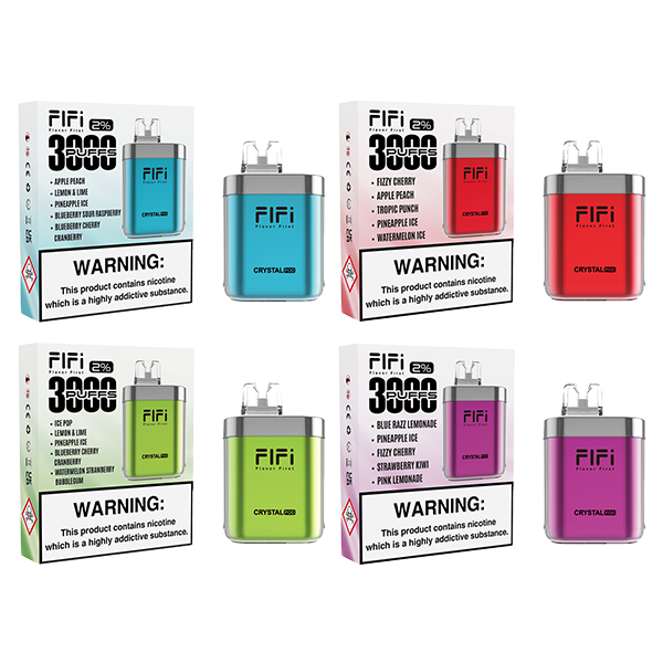 FLFI Crystal 5-In-1 20mg Pod Kit - 3000 Puffs