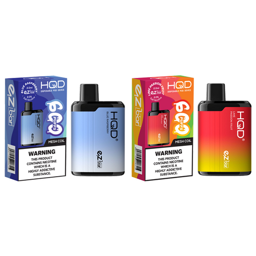 HQD EZ Bar Disposable Vape - 600 Puffs - Grape