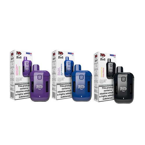 IVG Air 2-In-1 20mgDisposable Rechargeable Pod Kit - 1200