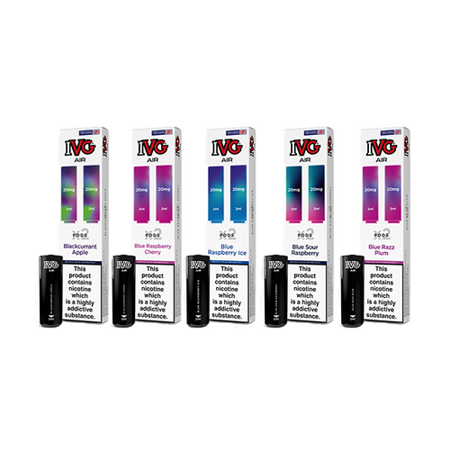 IVG Air 20mg 2-In-1 Pod (2-Pack) - Fizzy Cherry