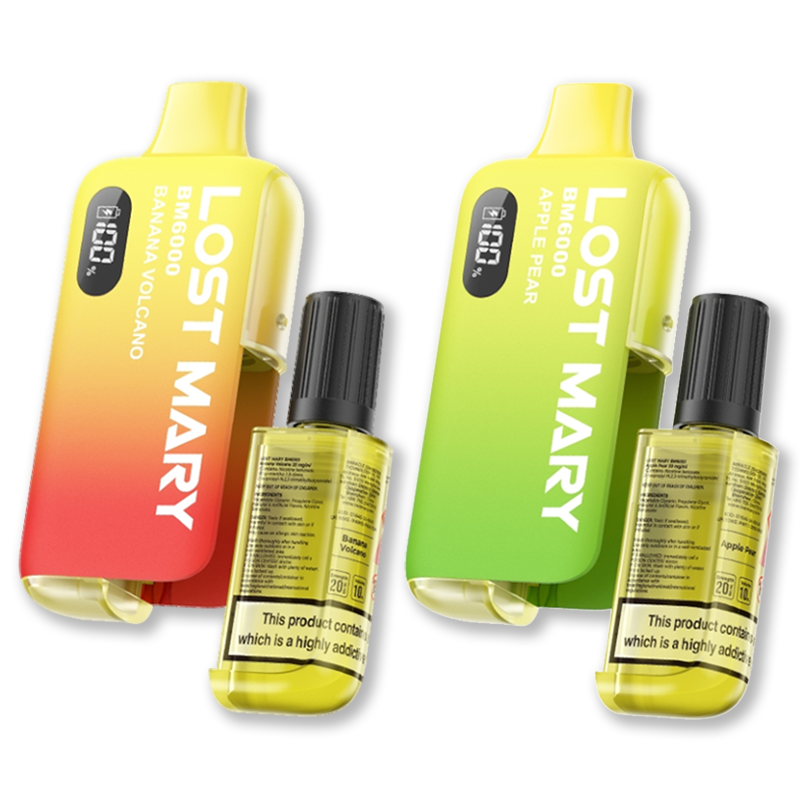 Lost Mary BM6000 20mg Rechargeable Disposable Vape Kit