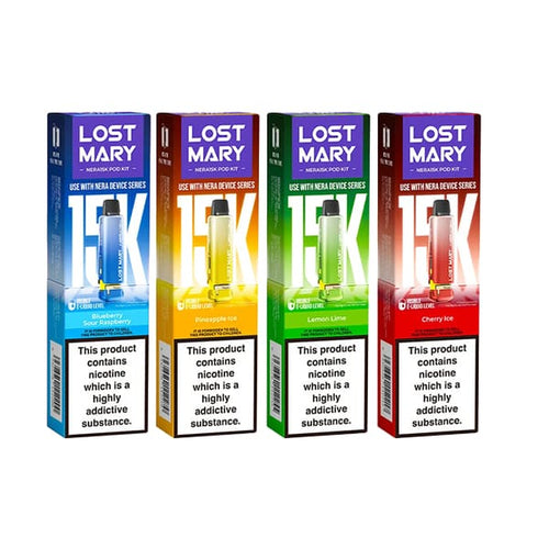 Lost Mary Nera 15k 20mg Replacement Prefilled Pod - 15000