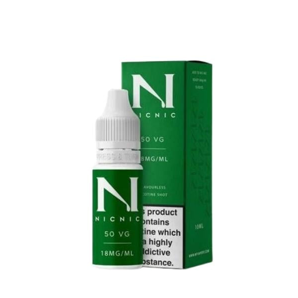 Nic Nic 50VG Nic Shot - 18mg