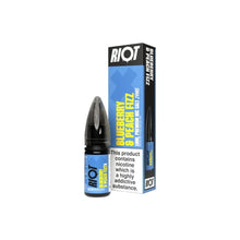 Load image into Gallery viewer, RIOT X by Riot Squad Nic Salt - 20mg - Blueberry Peach Fizz
