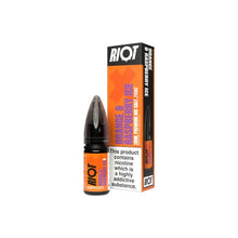Load image into Gallery viewer, RIOT X by Riot Squad Nic Salt - 20mg - Orange &amp; Raspberry
