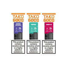 Load image into Gallery viewer, Sikary Tako SP6000 20mg Replacement Prefilled Pod - 6000
