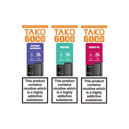Sikary Tako SP6000 20mg Replacement Prefilled Pod - 6000
