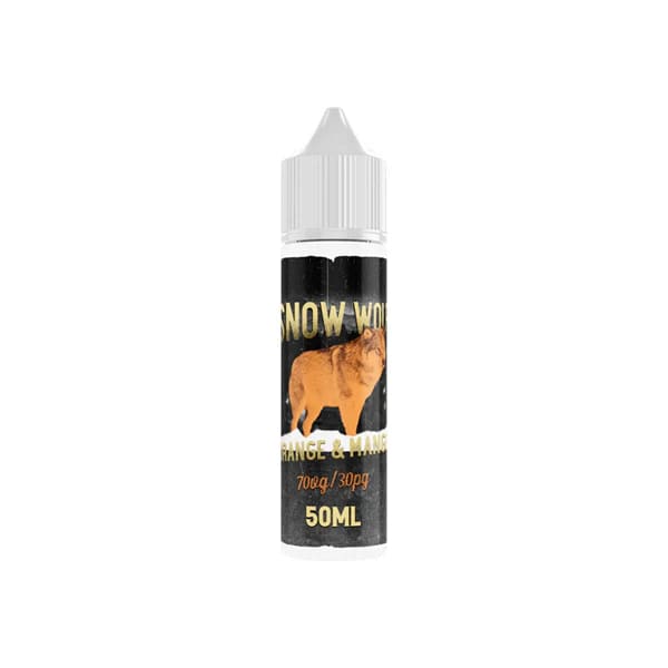 Snow Wolf 0mg Shortfill - 50ml - Orange & Mango