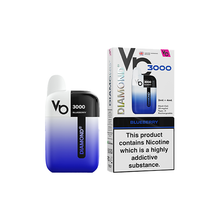 Load image into Gallery viewer, Vapes Bar Diamond 3000 20mg Pod Kit - 3000 Puffs - Blueberry
