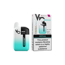 Load image into Gallery viewer, Vapes Bar Diamond 3000 20mg Pod Kit - 3000 Puffs - Menthol
